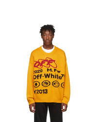 Off-White Yellow And Black Industrial Y013 Sweater