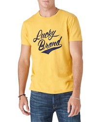 Lucky Brand Athletic Logo Graphic Tee