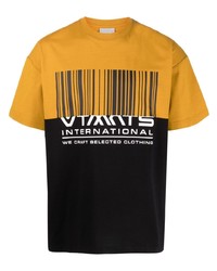 VTMNTS Barcode Print T Shirt