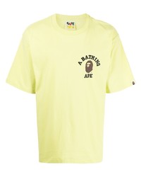A Bathing Ape Chest Logo Print T Shirt