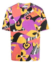 Moschino Collage Print Short Sleeved T Shirt