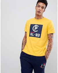 Polo Ralph Lauren Cp 93 Capsule Print T Shirt In Yellow