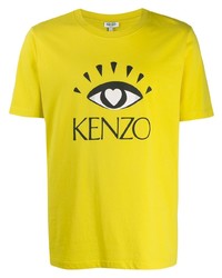 Kenzo Cupid Print Logo T Shirt