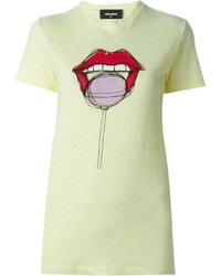Dsquared2 Mouth Print T Shirt