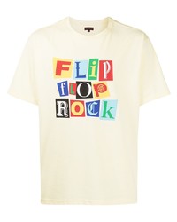 Clot Flip Flop Rock Print T Shirt