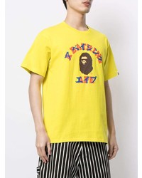 A Bathing Ape Graphic Print Cotton T Shirt