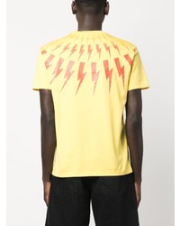 Neil Barrett Graphic Print Cotton T Shirt