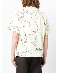Jil Sander Graphic Print Short Sleeved T Shirt