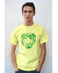 Artisan Tees Hipster Tiger T Shirt