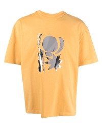 Jacquemus Le T Shirt Prata Abstract Pattern T Shirt