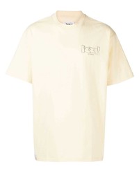 Izzue Logo Print Cotton T Shirt