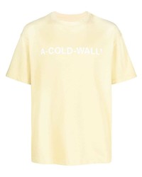 A-Cold-Wall* Logo Print Cotton T Shirt