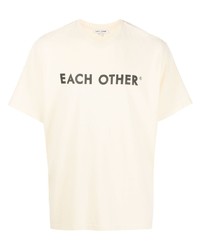 Each X Other Logo Print Cotton T Shirt