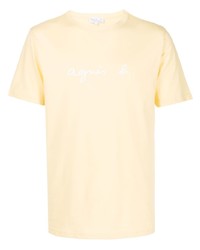 agnès b. Logo Print T Shirt