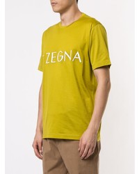 Ermenegildo Zegna Logo T Shirt