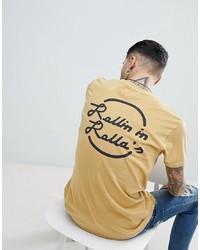 Rollas Logo T Shirt With Back Print