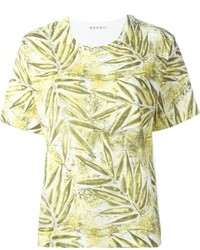 Marni Leaf Print T Shirt