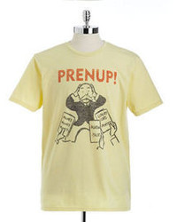 Junk Food Monopoly Prenup Graphic Printed T Shirt