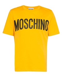 Moschino Mosch Frnt Logo Ss Tee Orng