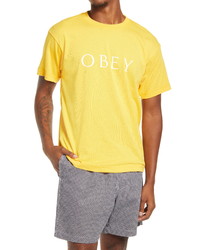 Obey Novel 2 Logo Graphic Tee