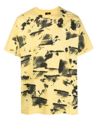 Mauna Kea Paint Print Short Sleeved T Shirt