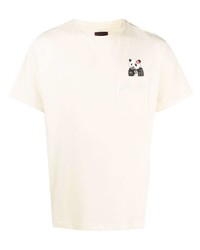 Clot Panda Print Cotton T Shirt