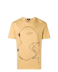 Dust Sketch Print T Shirt