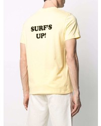 Sandro Paris Snoopy Surf Cotton T Shirt