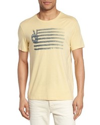 John Varvatos Star Usa Peace Flag Graphic T Shirt