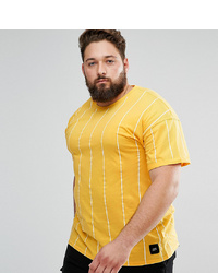 Sixth June T Shirt In Mustard Stripe To Asos