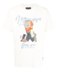 Musium Div. Van Gogh Print Cotton T Shirt