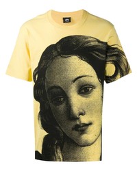 Stussy Venus Print Cotton T Shirt