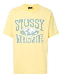 Stussy Worldwide Graphic Print T Shirt