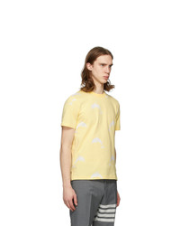 Thom Browne Yellow All Over Dolphin Icocn T Shirt