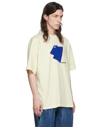 Ader Error Yellow Cotton T Shirt