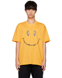 Mastermind Japan Yellow Graphic T Shirt