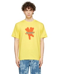 Marc Jacobs Heaven Yellow Heaven By Marc Jacobs Heaven Logo T Shirt