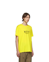 Givenchy Yellow Homme Podium T Shirt