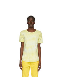 Helmut Lang Yellow Jersey T Shirt