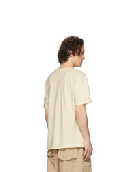 Jacquemus Yellow Le T Shirt Coup De Soleil T Shirt