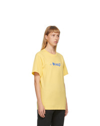 Awake NY Yellow Logo T Shirt