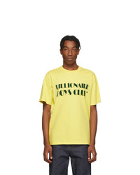 Billionaire Boys Club Yellow Logo T Shirt