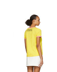 Marc Jacobs Yellow Magda Archer Edition The Collaboration T Shirt