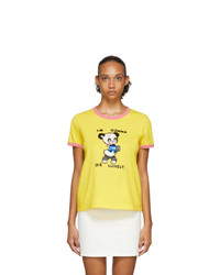 Marc Jacobs Yellow Magda Archer Edition The Collaboration T Shirt