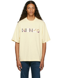 Kenzo Yellow Oversized Logo T Shirt