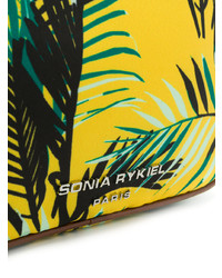 Sonia Rykiel Palm Print Camera Bag
