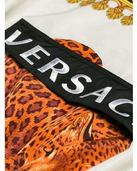 Versace Leopard Baroque Print Hoodie