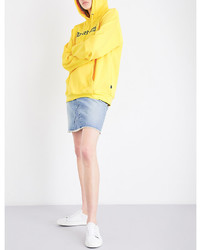Wasted Paris Yellow London Cotton Jersey Hoody