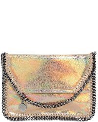 Stella McCartney Holographic Faux Leather Shoulder Bag