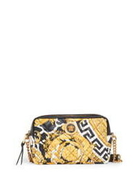 Versace First Line Wild Print Leather Camera Bag